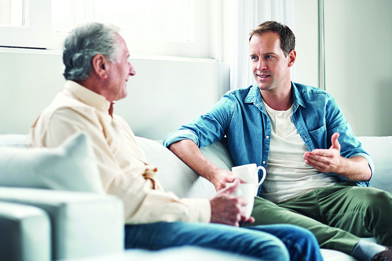 Discover how to talk about aging care with your parents